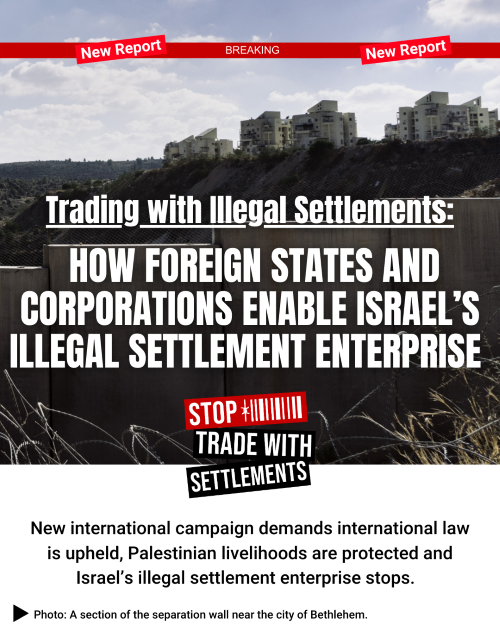 Stop illegal settlements campaign launch