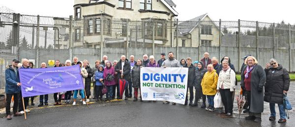 Protest at Dungavel June 2025 Protest at Dungavel June 2025