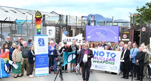 Faslane Demonstration against nuclear weapons