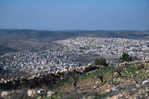 Photo of illegal Israeli settlements