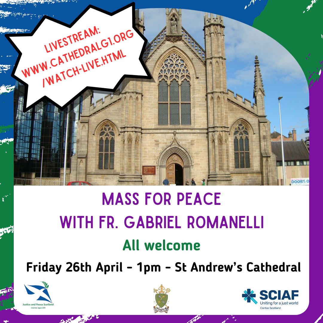 Parish Priest of Gaza visits Glasgow - 26th April 2024